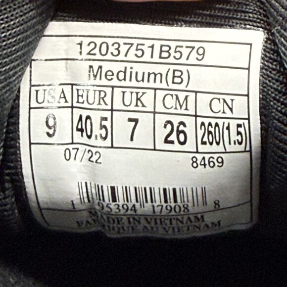 Brooks Trace 2 Womens Size 9 Black Gray Pink Running Shoes Sneakers 1203751B579 - Picture 6 of 8